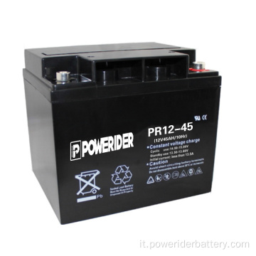 12 V 45Ah Conduct Acid Ups Battery